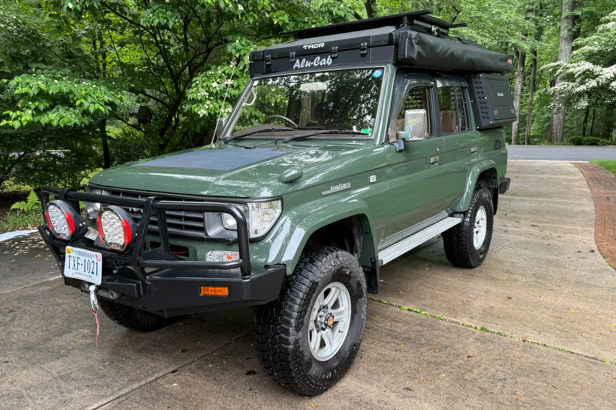 1995 Toyota Land Cruiser Prado KZJ78 VIN KZJ780037546
